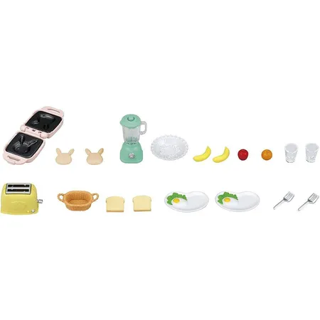 Sylvanian Families Frühstücks-Set mit Toaster