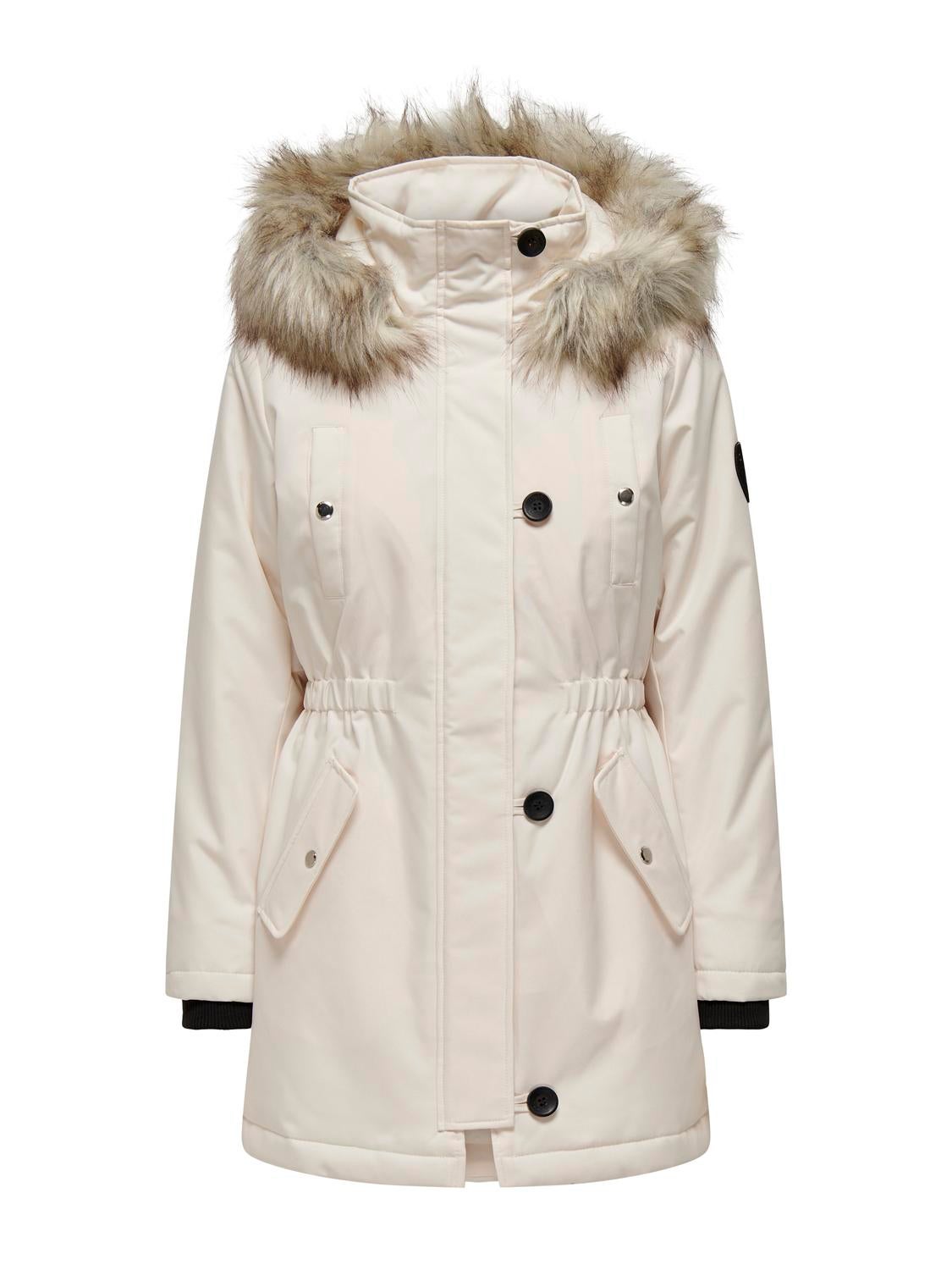 ONLIRIS Langer Parka Eggnog