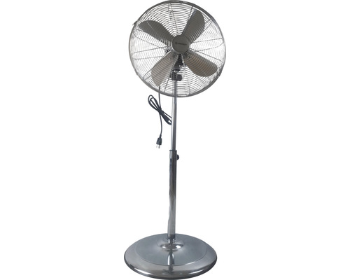 Staande ventilator 50W Ø 40 cm H 1,25 m Hantech chroom