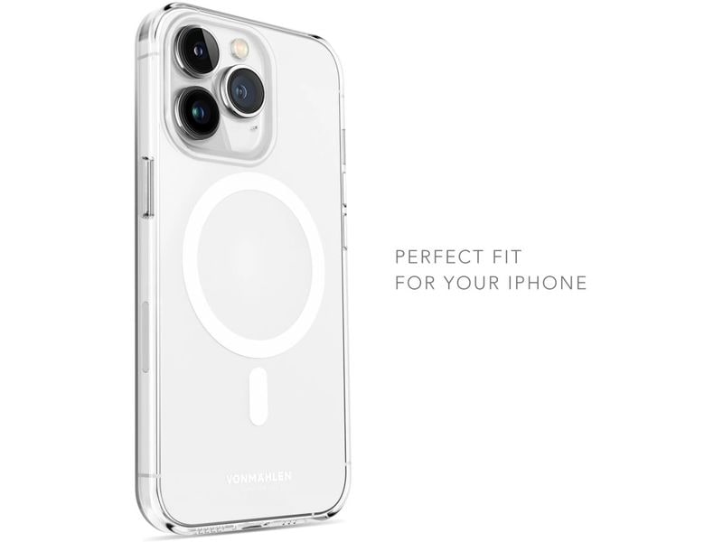 Vonmählen Back Cover Transparent Case MagSafe iPhone 14 Pro Transparentes Backcover für das  Apple iPhone 14 Pro Max
