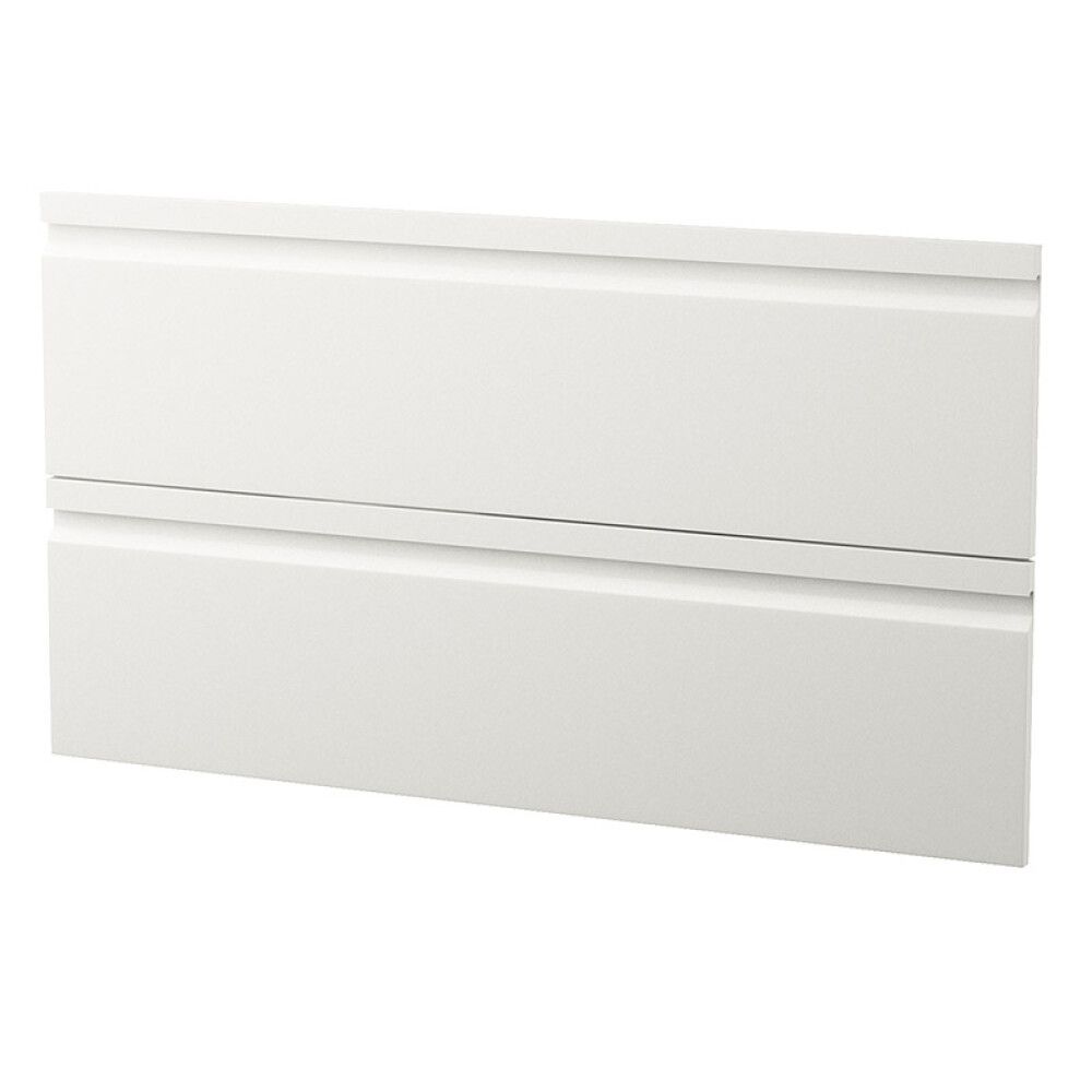 BADEROMSMØBEL CAMARGUE IQ+ HVIT MATT BENKEPLATE SVART 100CM