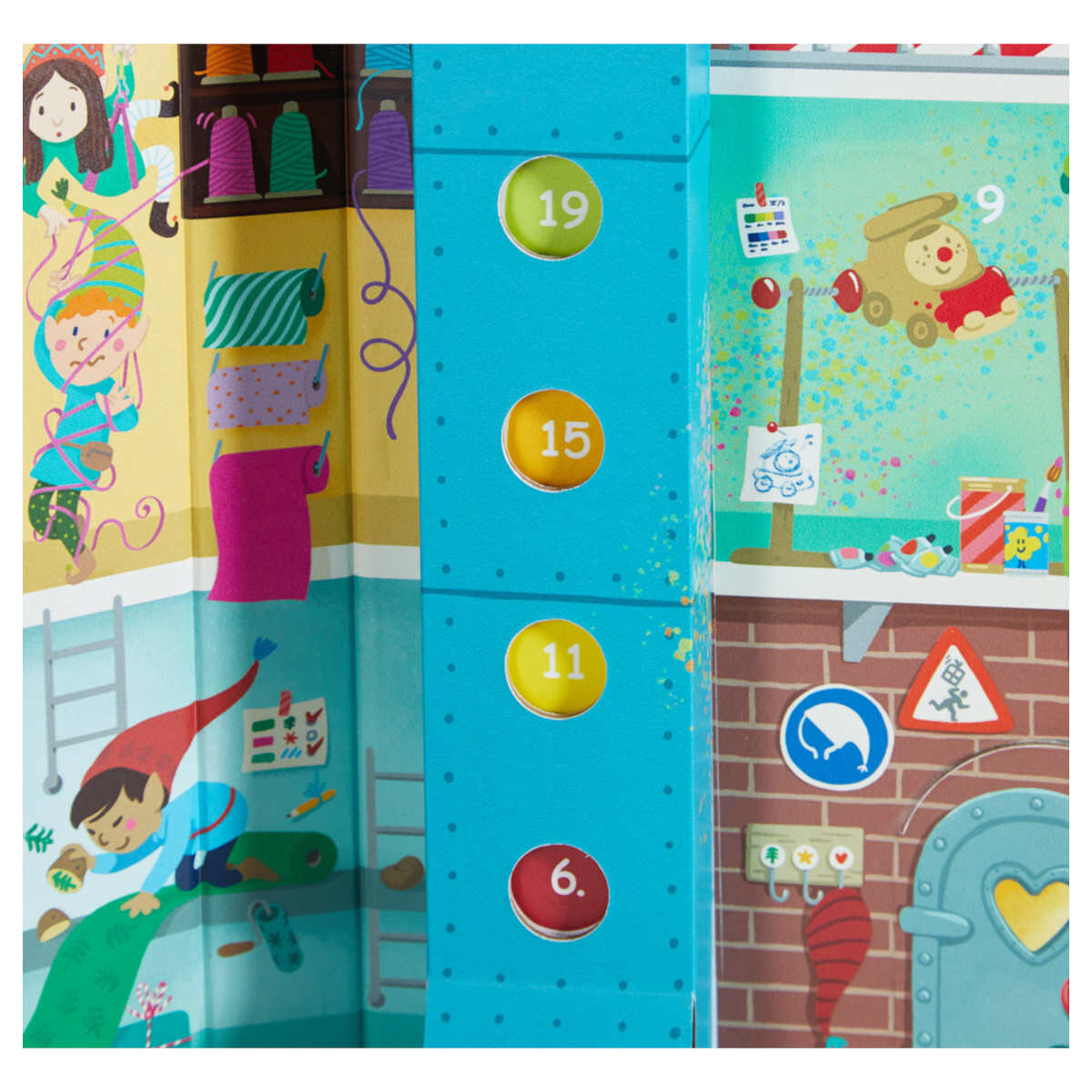 Haba Haba Mein erster 3D-Adventskalender In der Weihnachtsfabrik