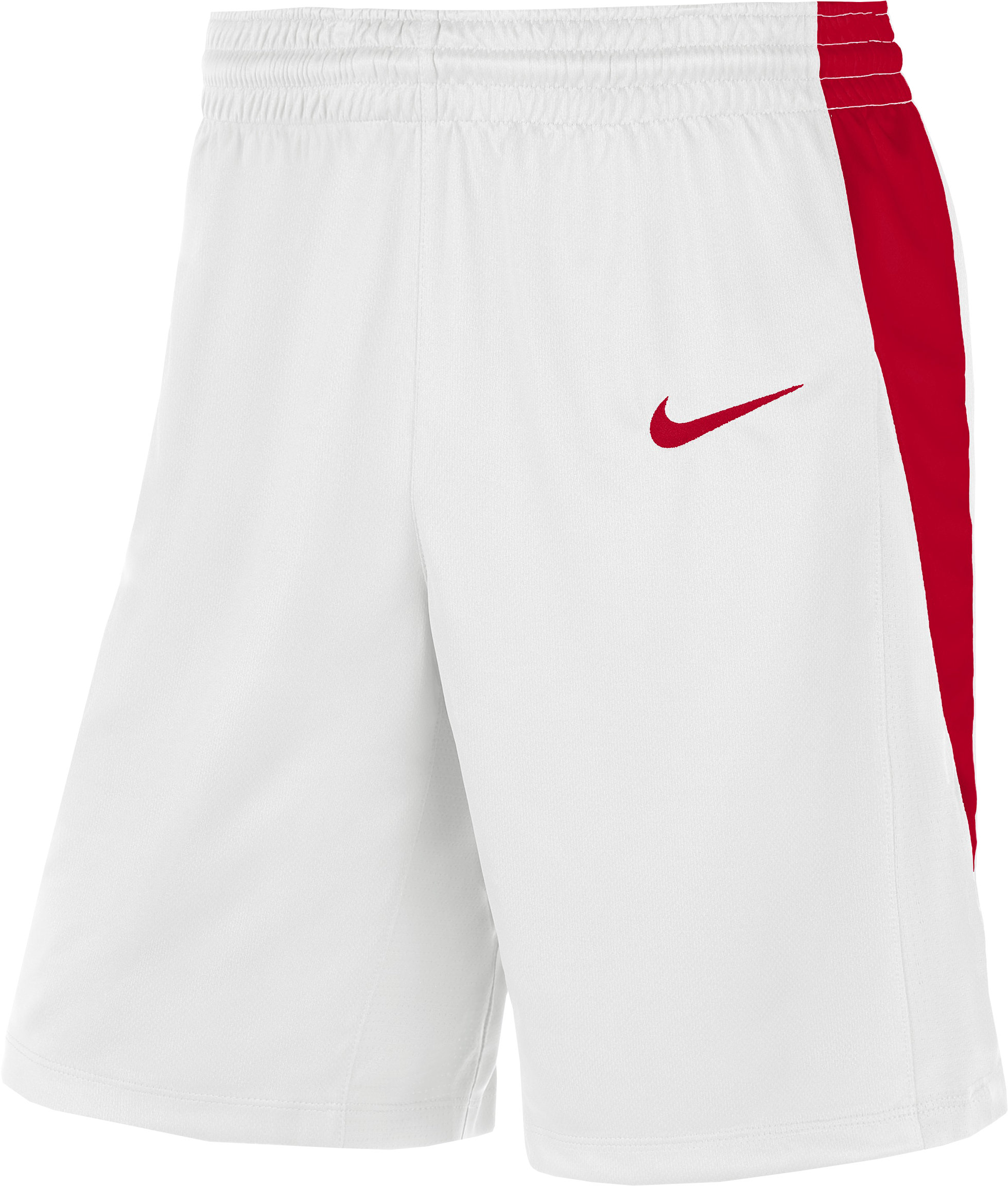 Nike Team Basketball Stock Short Weiss Rot F103