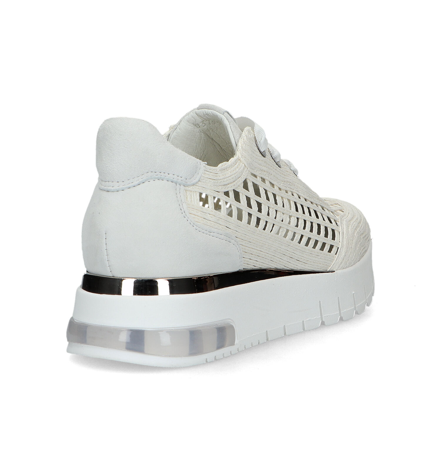 Veterschoenen wit
