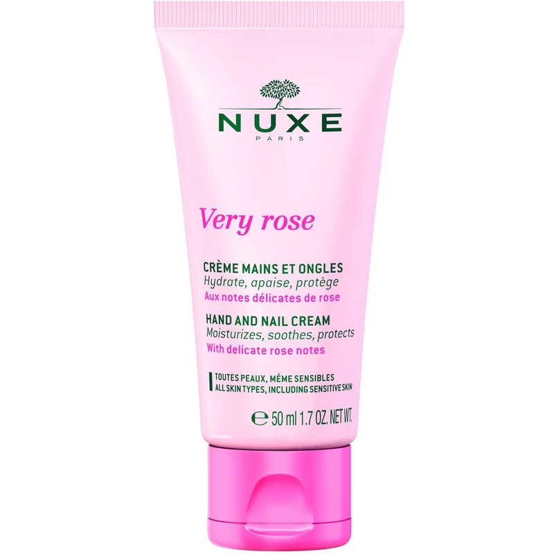 Nuxe - Very Rose Hand And Nail Cream 50 ml - Håndcreme