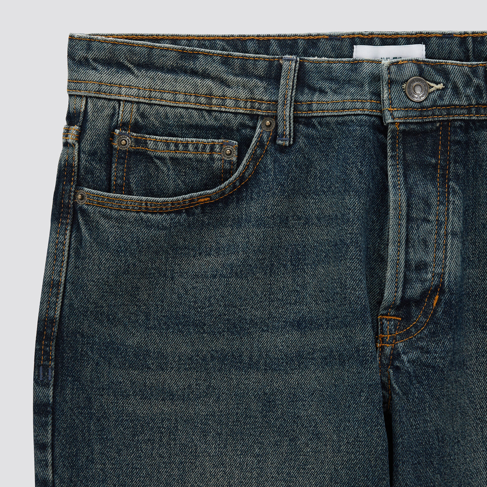 Jean relax 100% coton Bleu moyen