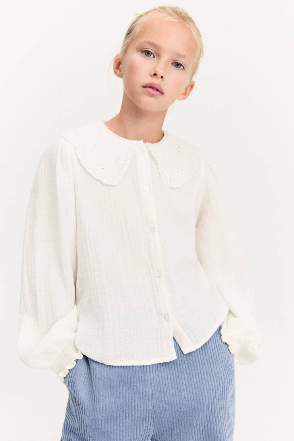 Mango Kids blouse ecru
