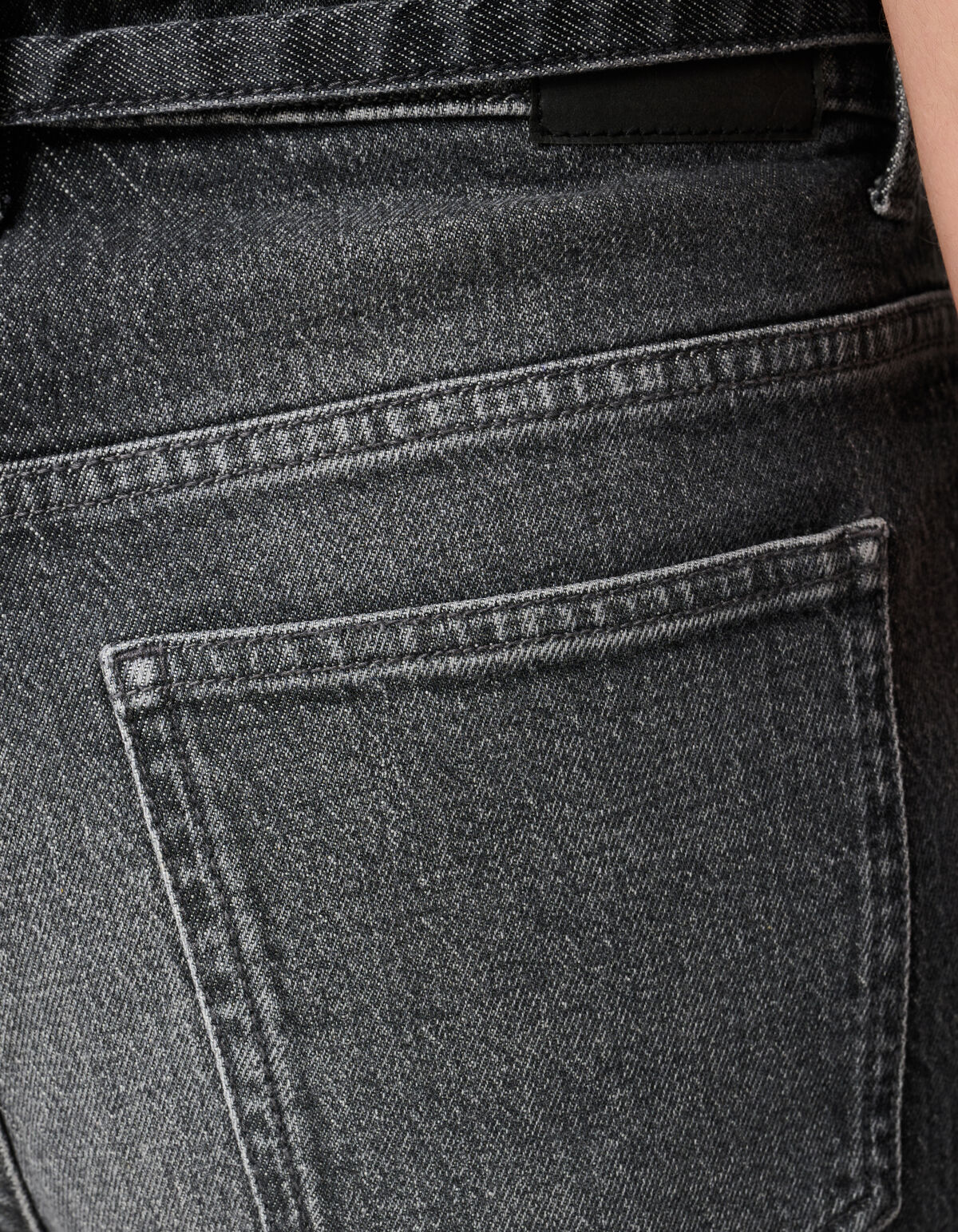 Balloon Fit Jeans Grijs