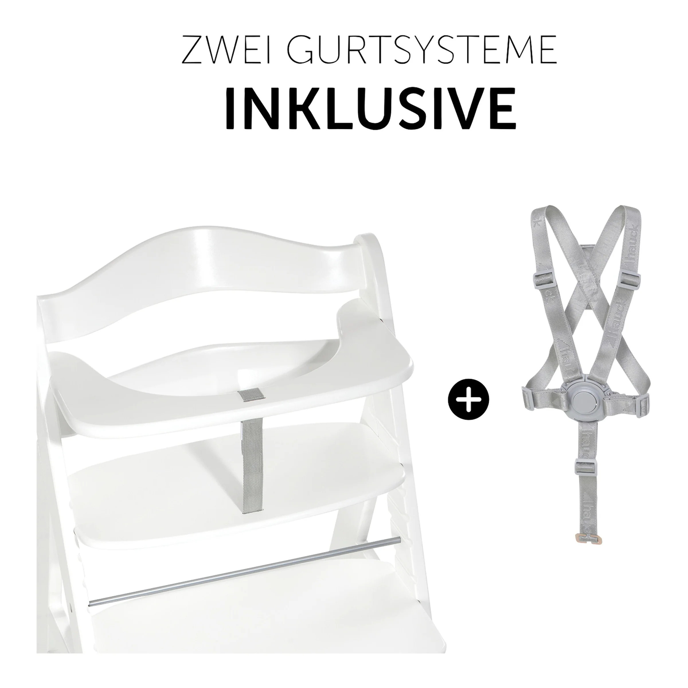 Hauck Treppenhochstuhl Beta+ inklusive Bouncer