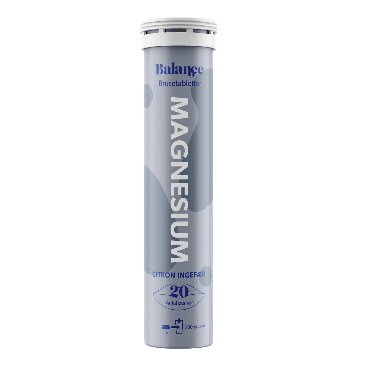 Balance Magnesium Brusetabletter - 20 brusetabl.