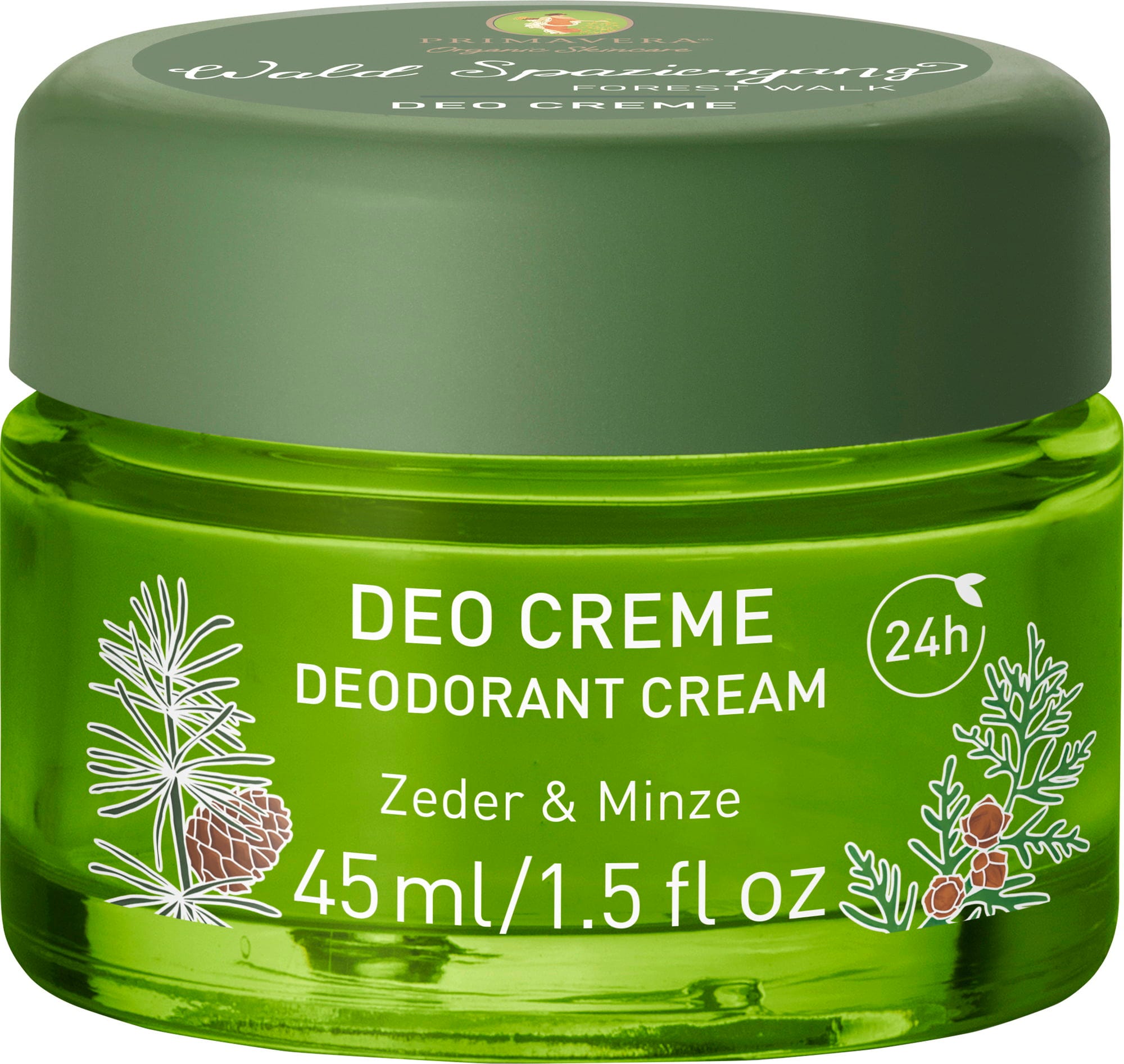 PRIMAVERA  Waldspaziergang Deo Creme, 45 ml