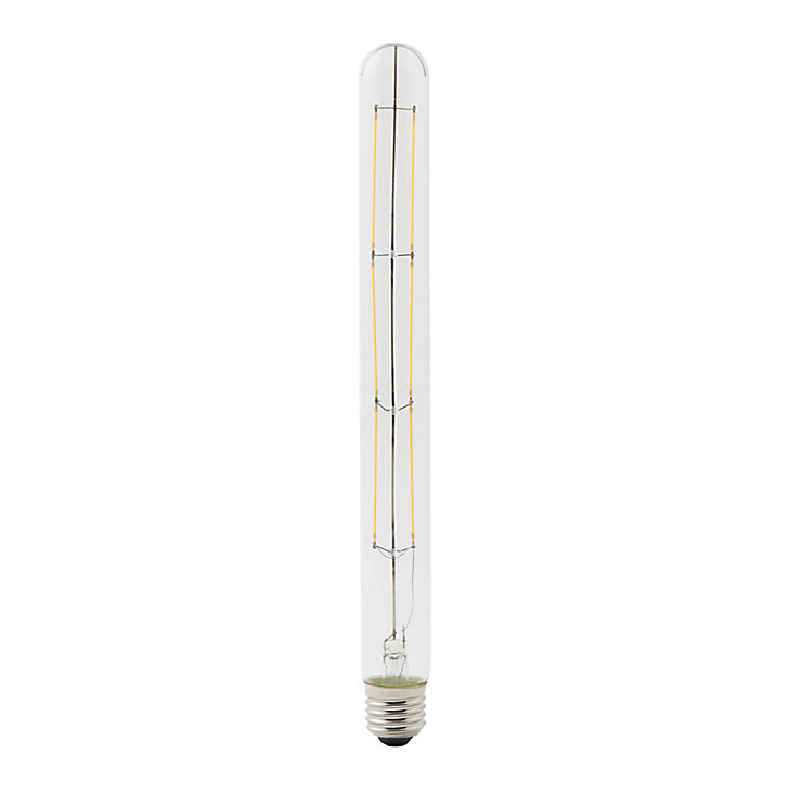 Ampoule décorative LED Diall tube T28 300mm E27 4W=40W blanc chaud