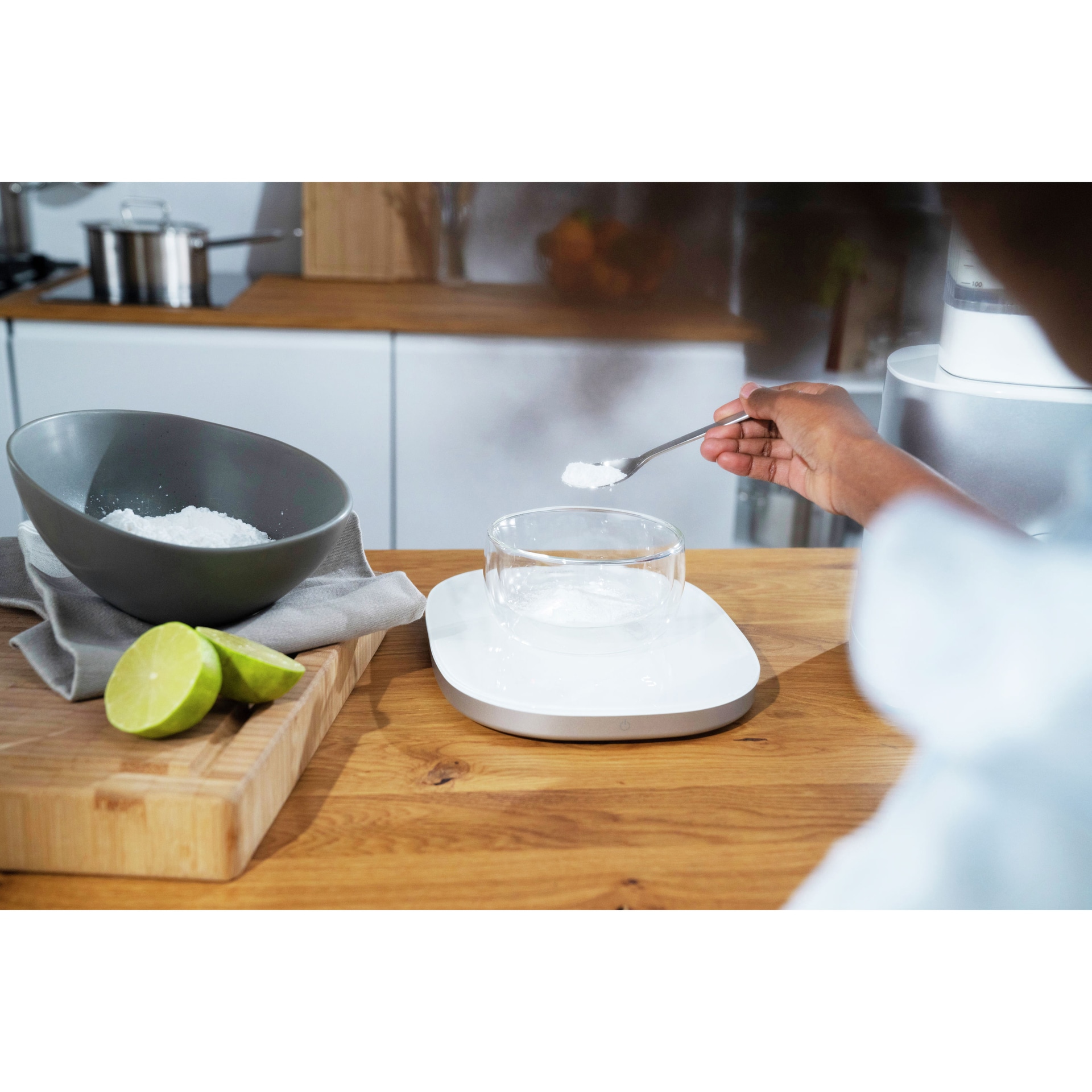 ZWILLING Digitale Küchenwaage ENFINIGY weiß/silberfarbig