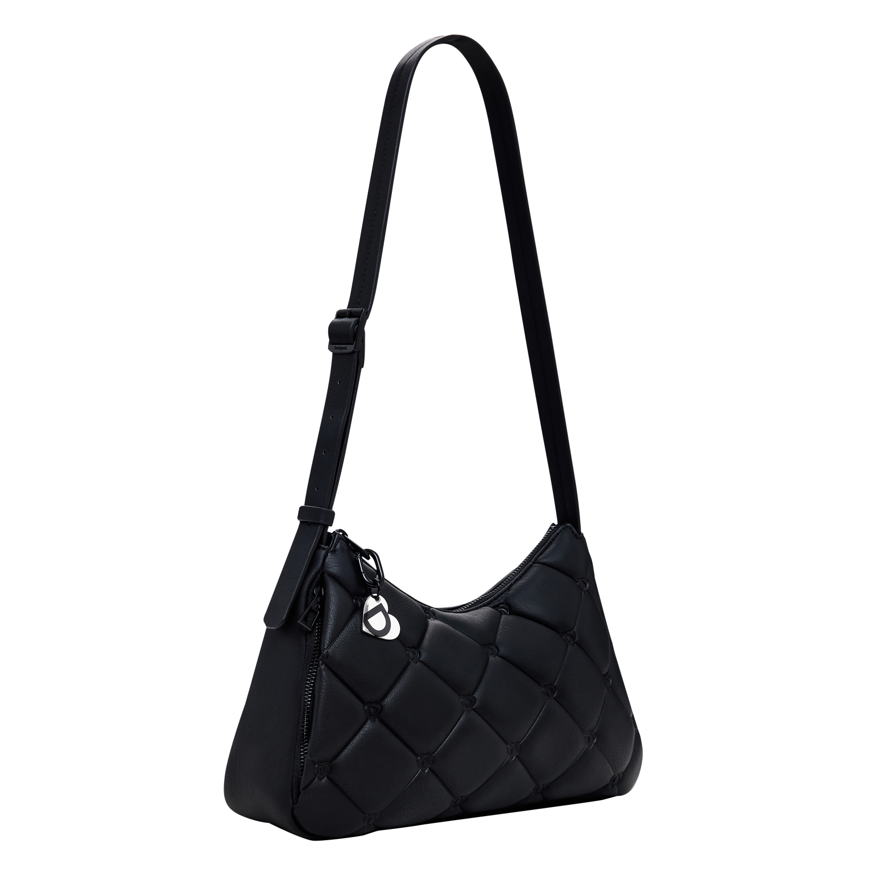 Sac bandoulière matelassé | Noir