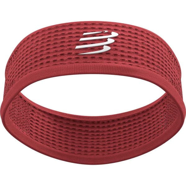 Bandeau running COMPRESSPORT THIN HEADBAND ON/OFF CORAL