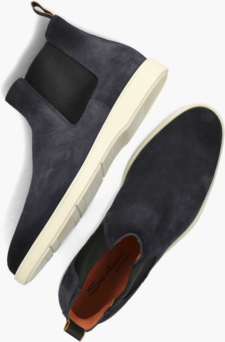 blauwe santoni boots detroit 18588