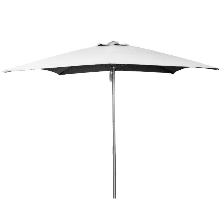 Cane-Line Shadow parasol met katrolsysteem 3x3 dusty white