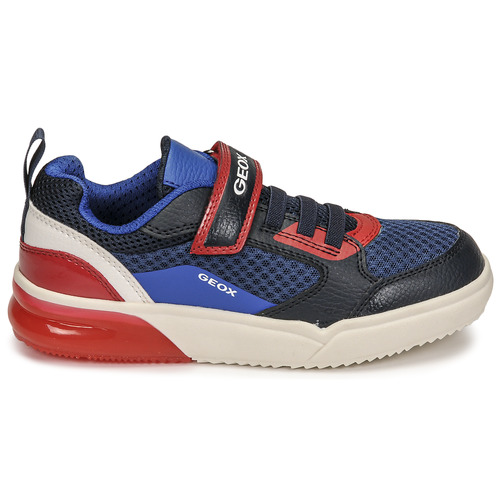 Geox - J GRAYJAY BOY - Bleu / Rouge