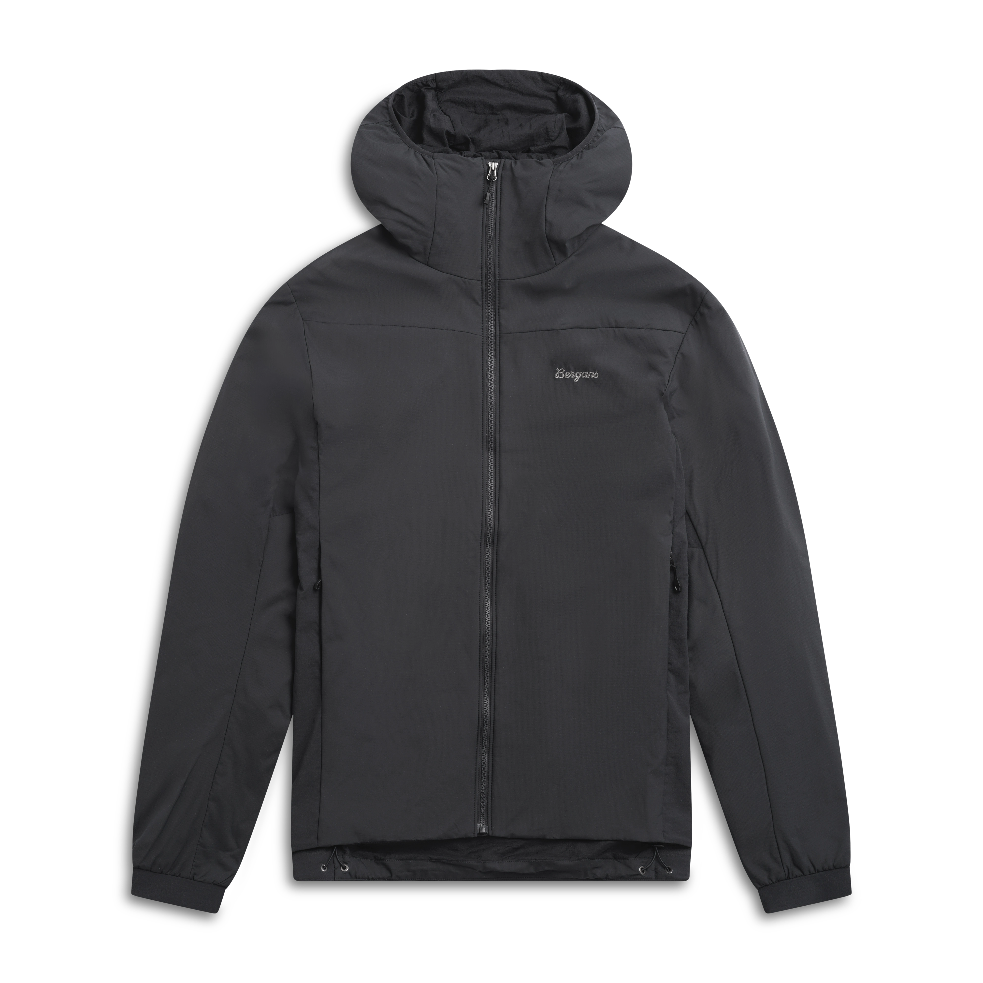 Holo Insulated Hood Jacket Men Dark Shadow Grey