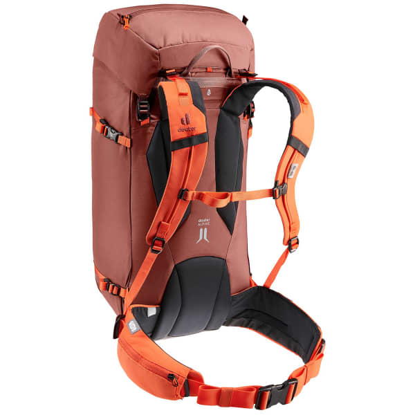 Sac à dos alpinisme DEUTER GUIDE 34+8 REDWOOD-PAPAYA