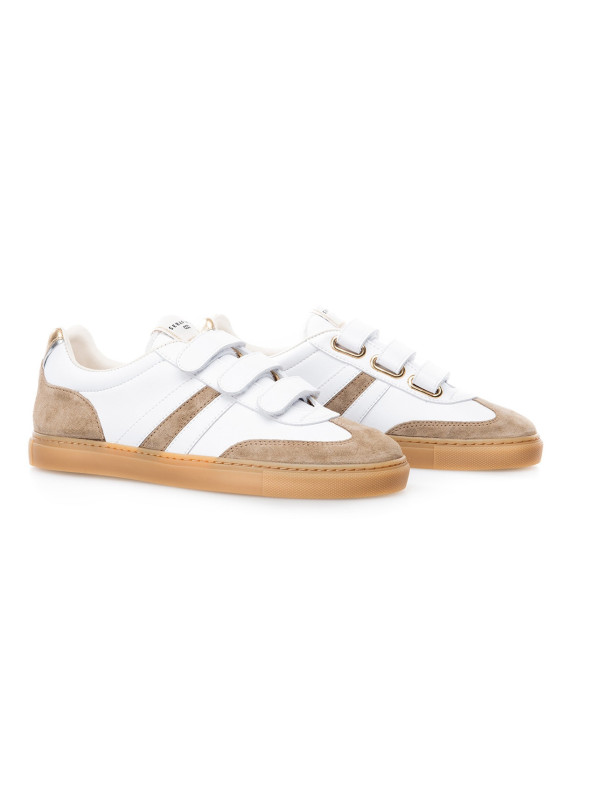 Baskets COURT - White Sand Gold - Serafini