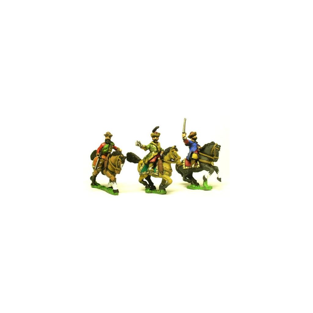 16-17th Century Polish: Command: Mounted General & Two Officers