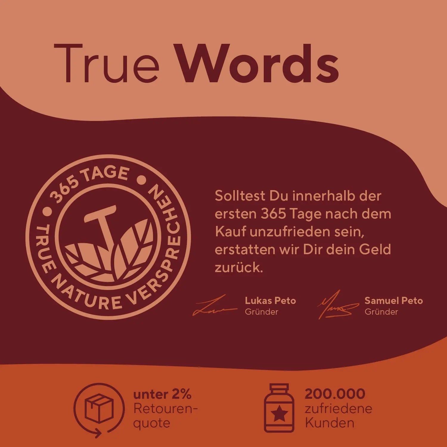 TRUE NATURE® Reishi Pilz Extrakt Kapseln - Vegan & Made in Germany