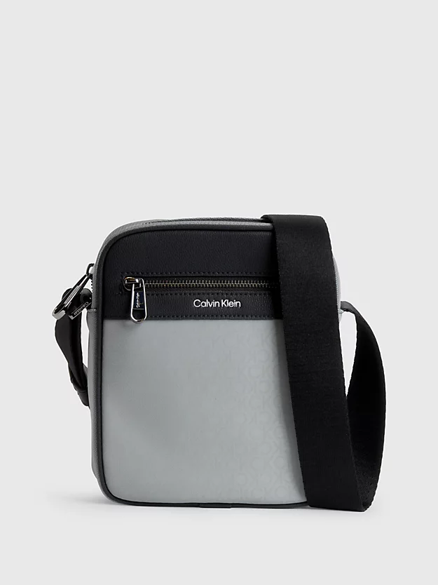 Bolsa de ombro pequena reciclada para repórter
