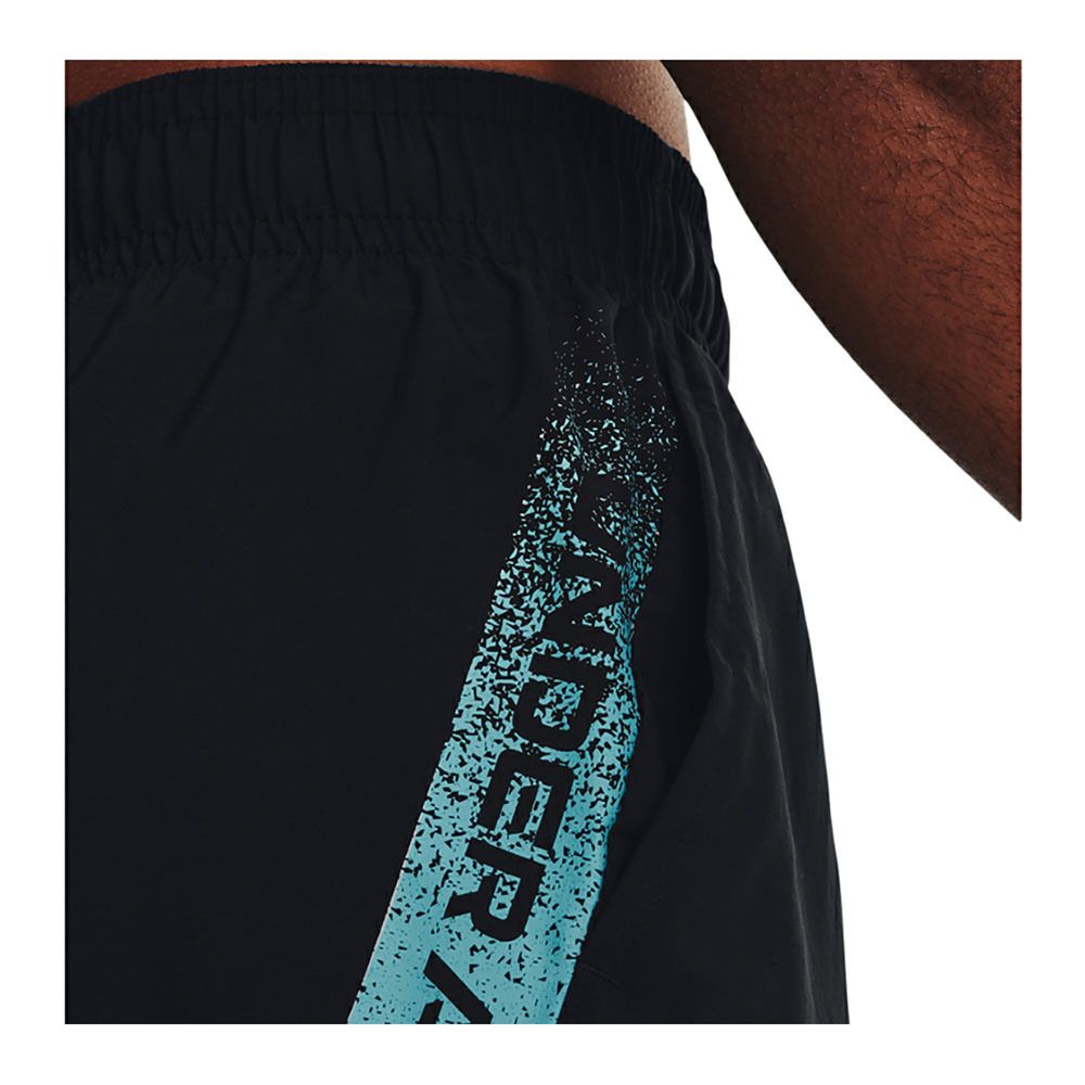 Under Armour UA WOVEN GRAPHIC - Short Homme black/glacier blue