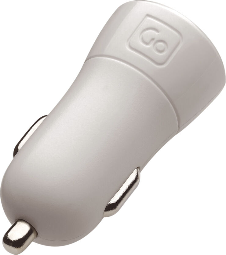 Go Travel In-Car USB-A & USB-C Charger   4. 8A White