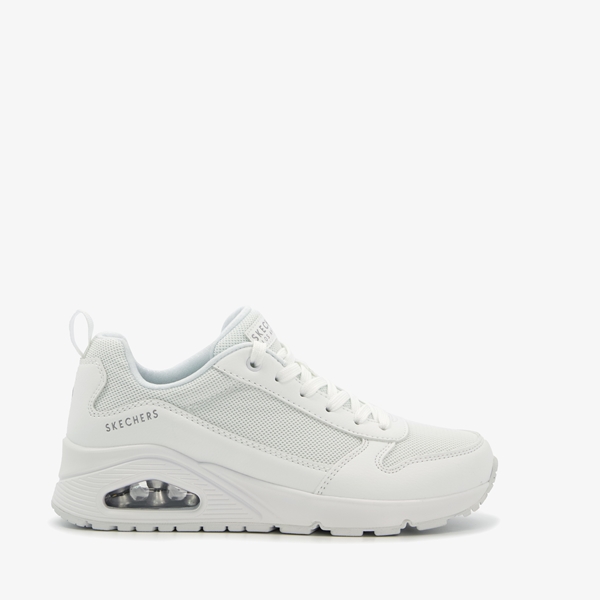 Skechers Uno Inside matters dames sneakers wit
