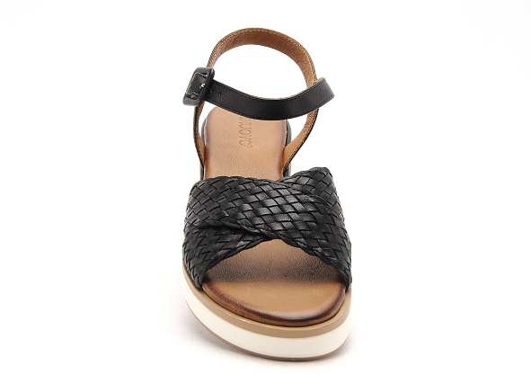 Inuovo nu pieds plats femme 113065 noir