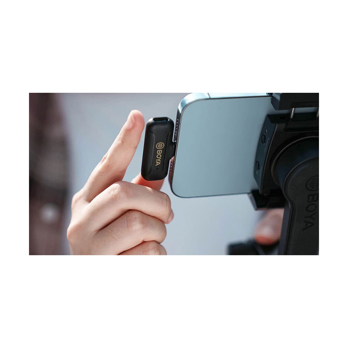 BOYA BY-WM3T2-U1 USB-C trådløs mikrofon