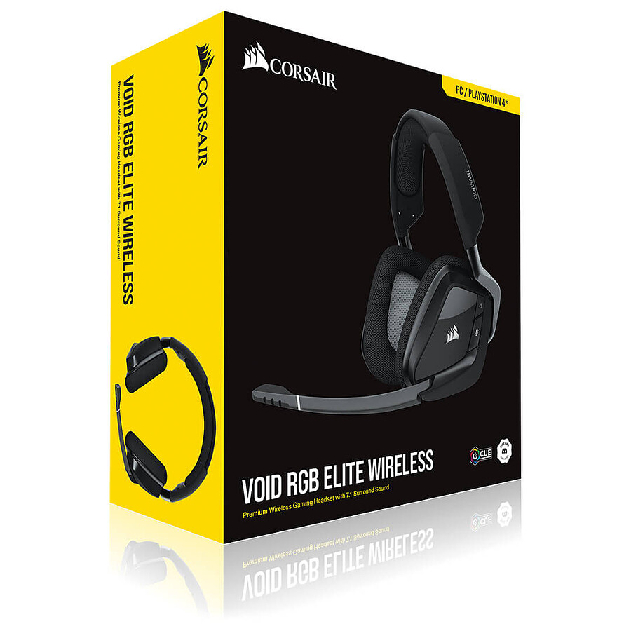 Corsair Void RGB Elite Wireless - Noir