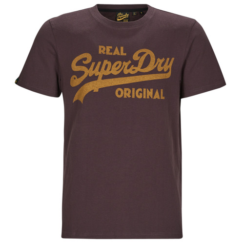 Superdry - VL PREMIUM GOODS GRAPHIC TEE - Bordeaux