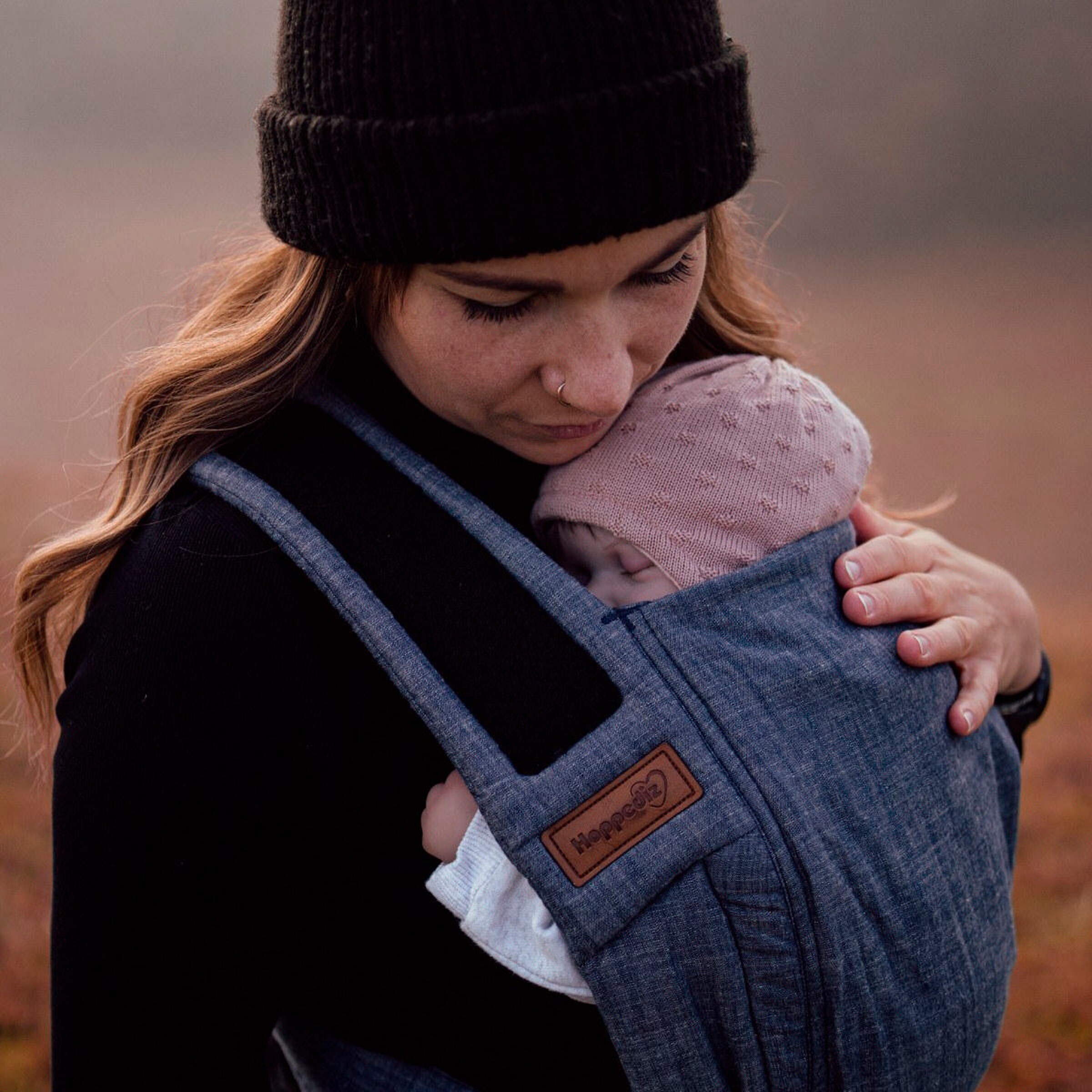 HOPPEDIZ® Babytrage Bondolino b.pure denim