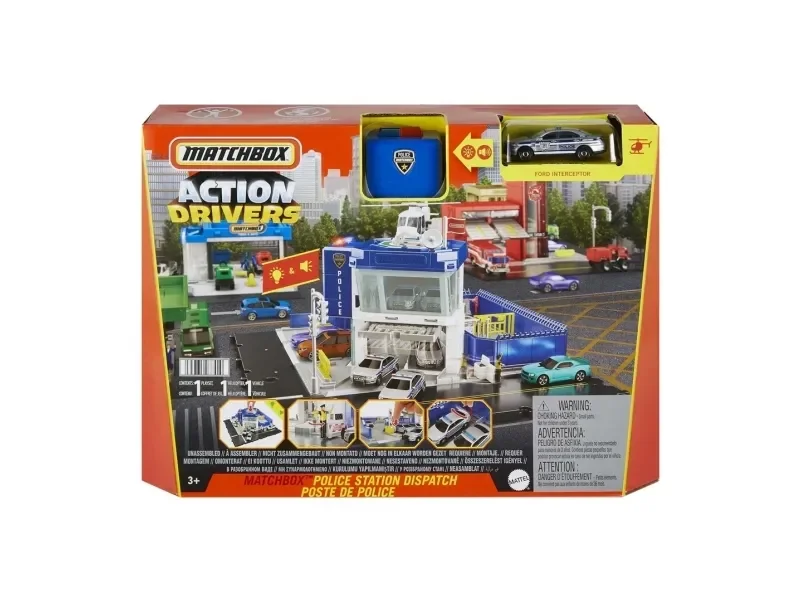 Matchbox - Action Drivers Police Station (HHW22)