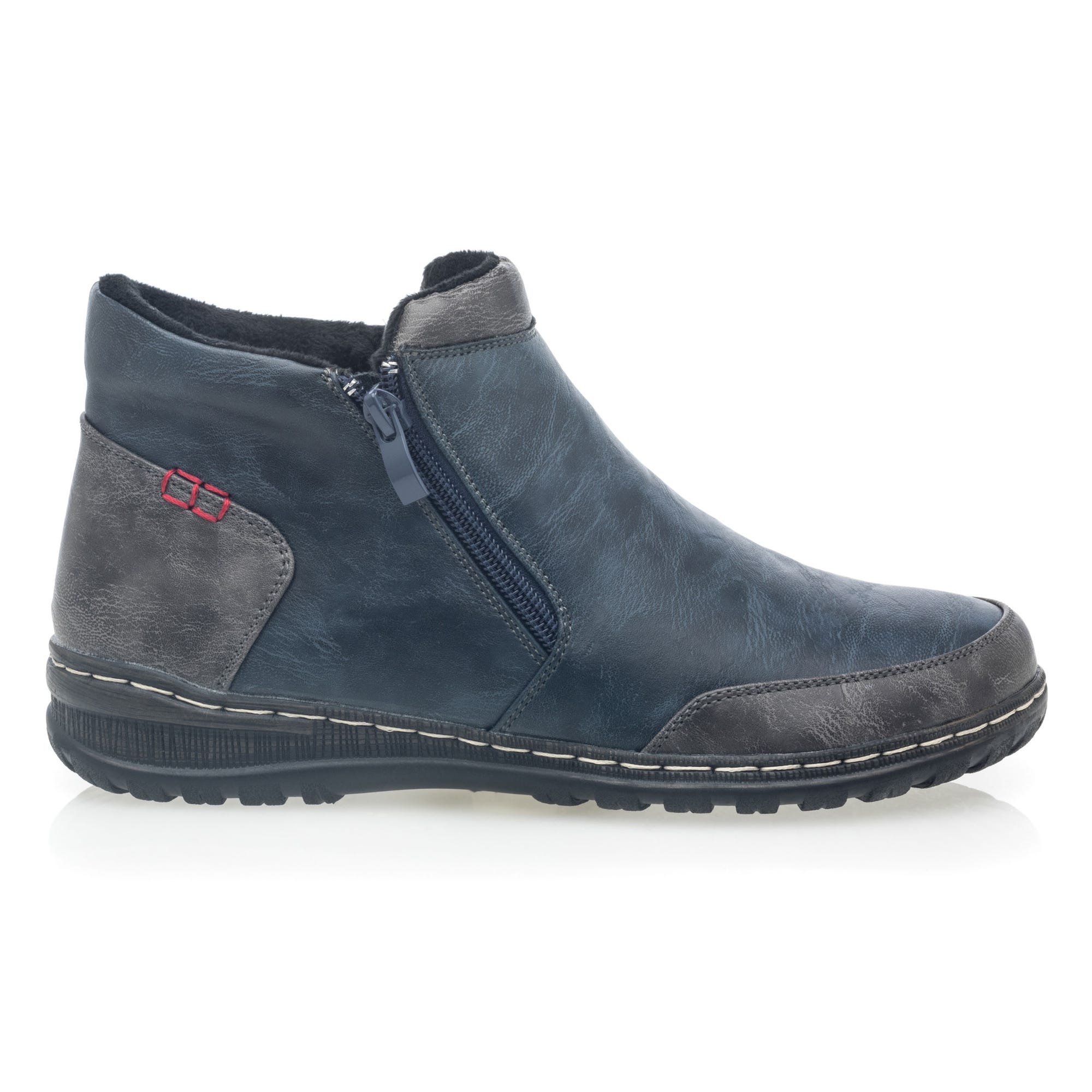 Boots Femme bleu marine