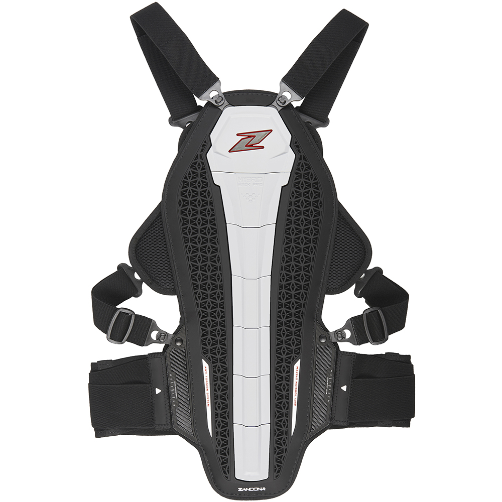 Zandona - Dorsale Hybrid Armour X7 + Protection thoracique Blanc