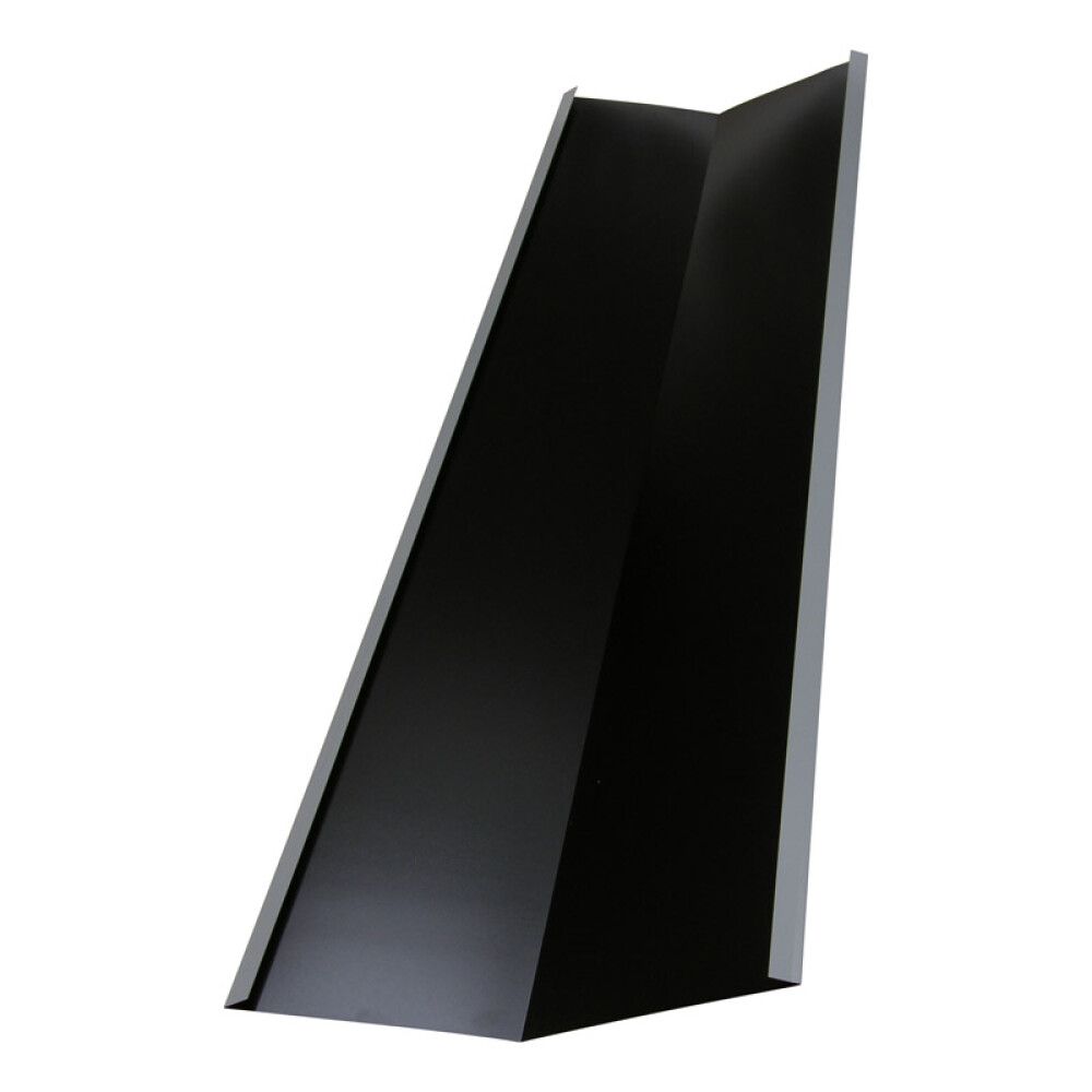 VINKELRENNE PLAN SVART L:2000MM