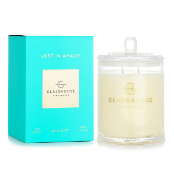 Glasshouse Triple Scented Soy Candle - Lost In Amalfi (Sea Mist)