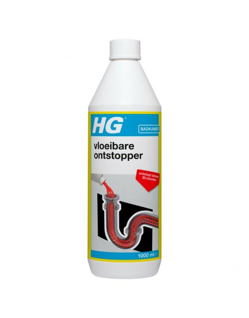 Hg Vloeibare Ontstopper - Schoonmaakmiddelen - 1 l