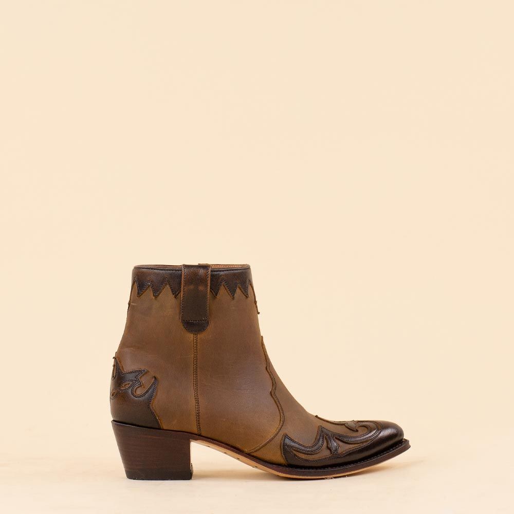 Sendra cowboyboots 13240 Natur Jacinto
