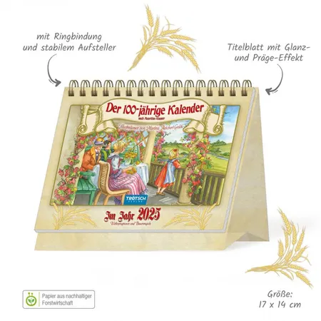Trötsch Aufstellkalender 