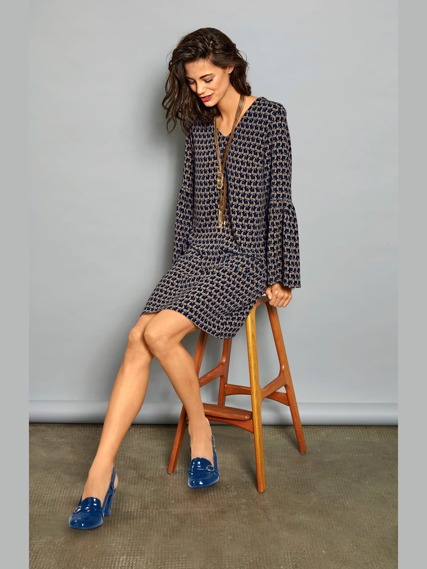 Robe imprimée imprimé tendance