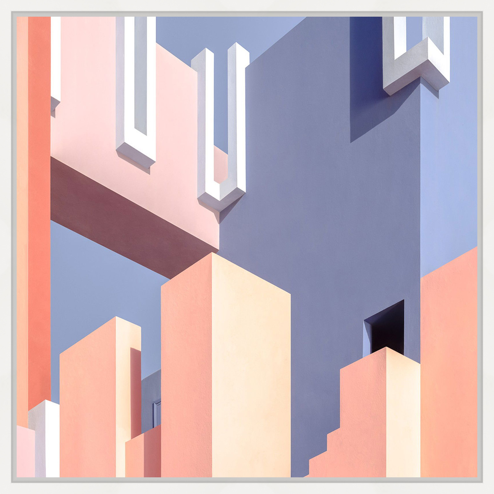 Modernist Pastels 1 by Antony Zacharias - Limited Edition. Edition of: 150. Signed.