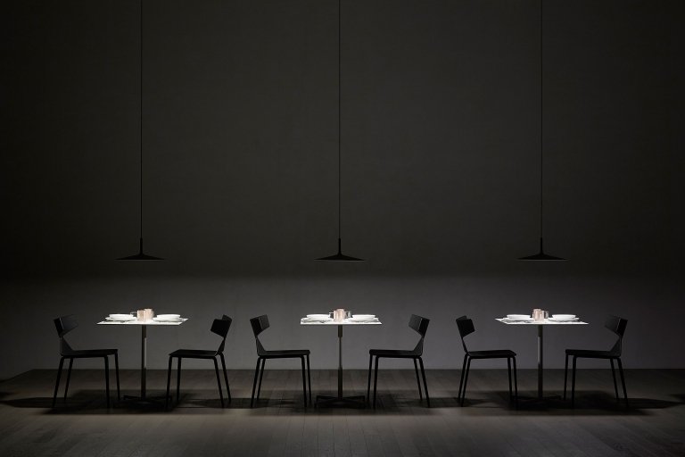 Foscarini Aplomb Large hanglamp Ø45 LED niet dimbaar bruin