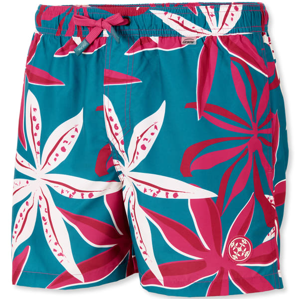 Boardshort OXBOW OXBOW O1VILLO FLOWERS PRINT BLUE MAYA 22 BLEU MAYA