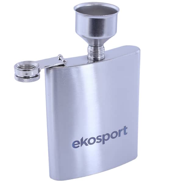 Gourde EKOSPORT SET FLASQUE ET VERRES EN ACIER INOXYDABLE