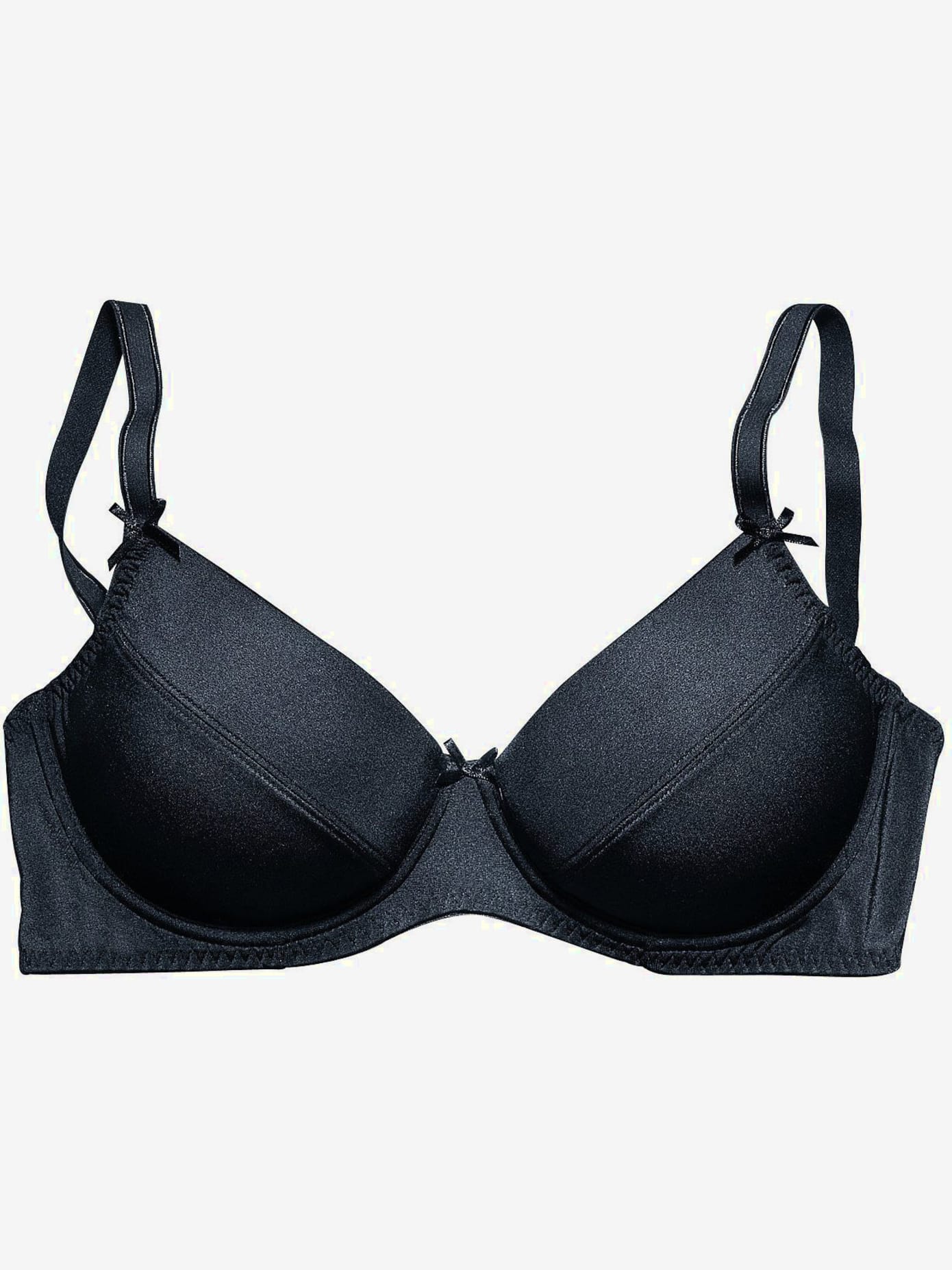 Soutien-gorge push-up à armatures et bonnets avec garnissage